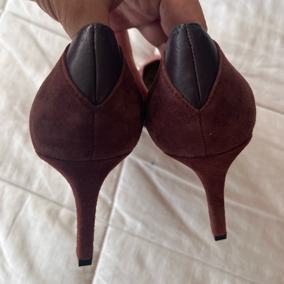 Sam Edelman Orella Suede Leather Pointed Toe Pump 7.5 - Picture 6 of 14